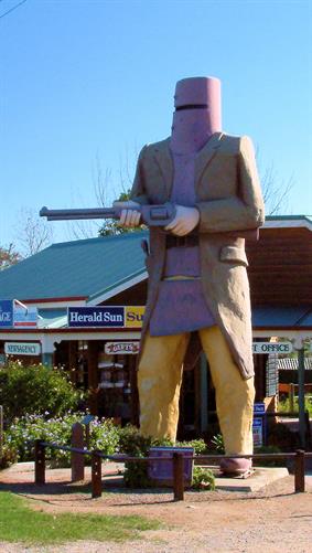 Ned Kelly, Glenrowan, VIC. 